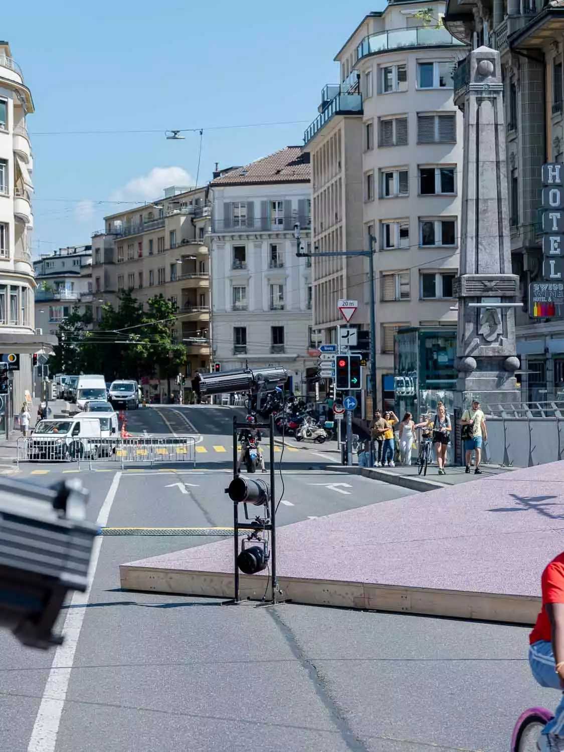 Strasse mit Struktur