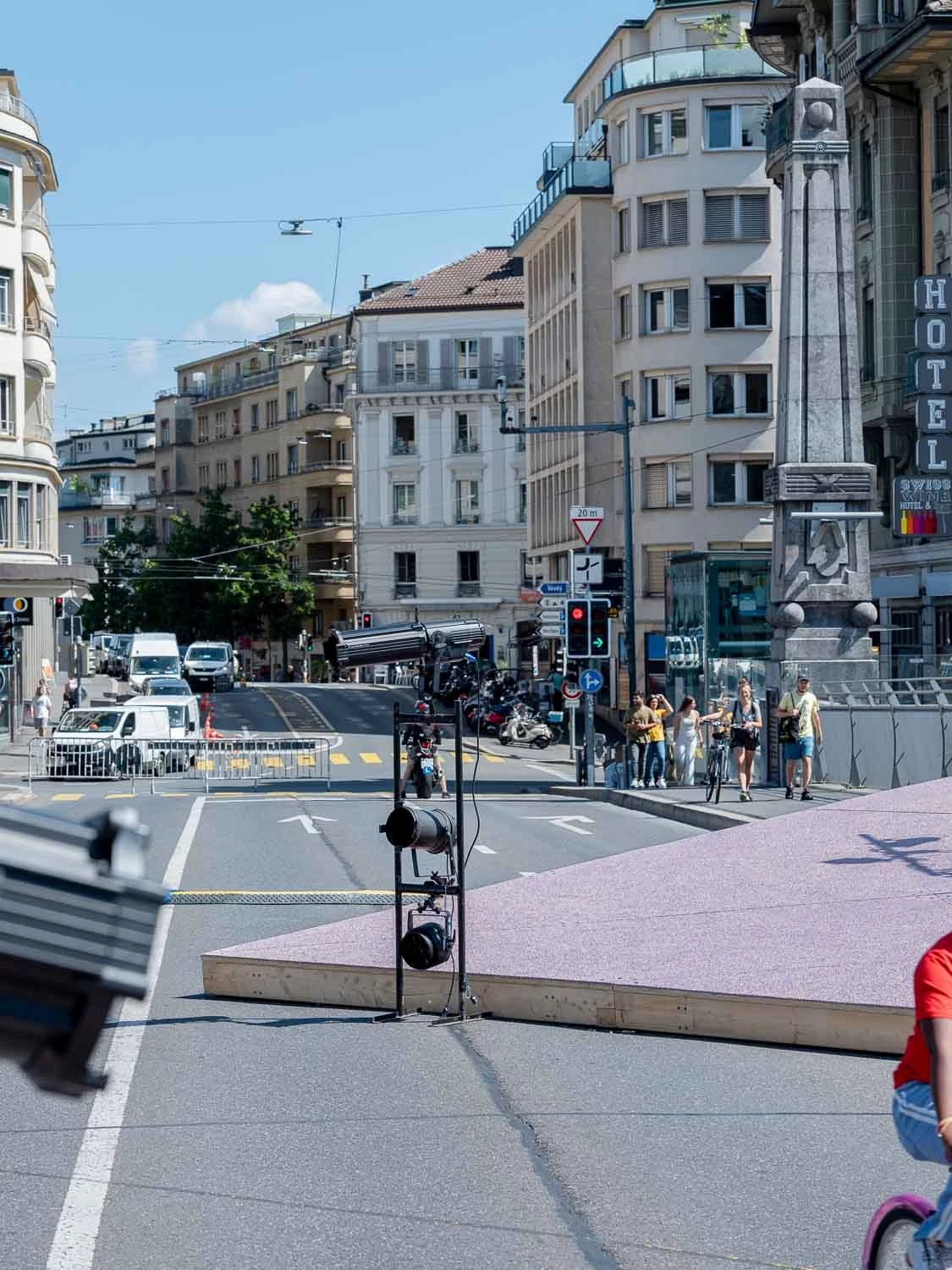 Strasse mit Struktur